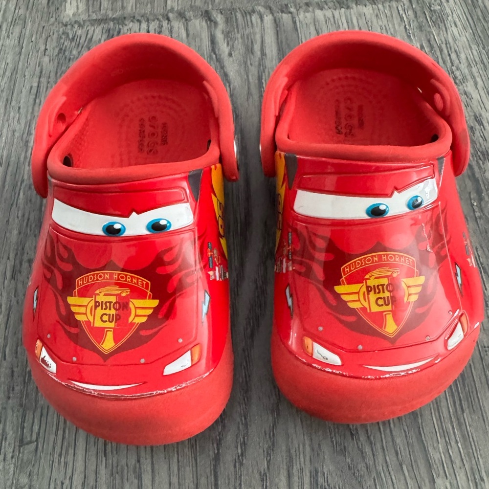 Crocs Lightning McQueen Size 6C